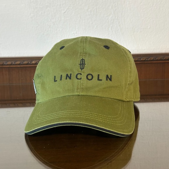 Lincoln PGA New Jersey Section Ahead Adjustable Golf‎ Hat Cap Men Green Exc - Picture 1 of 6